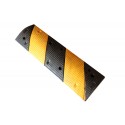 Σαμαράκι δρόμων από ελαστικό με μήκος 100cm x πλάτος 30cm x ύψος 4.5cm (μεσαίο τμήμα μαύρο-κίτρινο) KSR-210-M